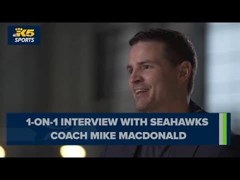 KING 5's Paul Silvi sits down with new Seahawks head coach Mike Macdonald