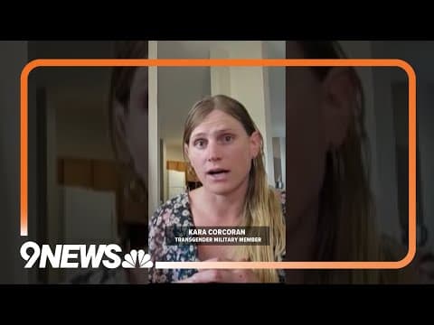 Former Coloradan among service members to be discharged due to transgender military ban