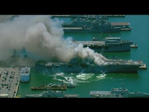 As court martial nears, questions surface over the fire on USS Bonhomme Richard