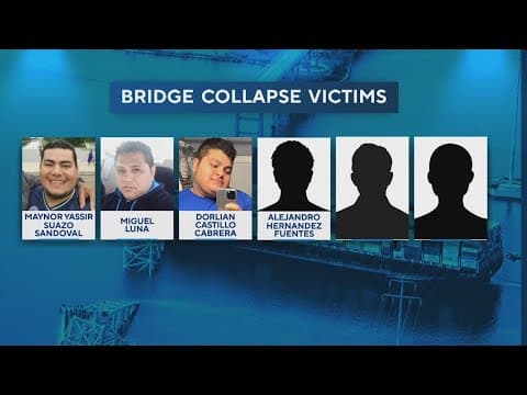 Two recovered after Baltimore Bridge collapse