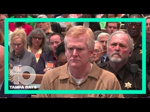 Alex Murdaugh sentenced to life in prison without parole for killing wife, son