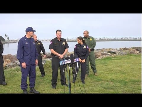 FULL news conference - March 12 | At least 8 people dead after a panga boat capsized near Black’s Be