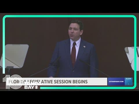 DeSantis targets New York, California and Biden in his Florida State of the State address
