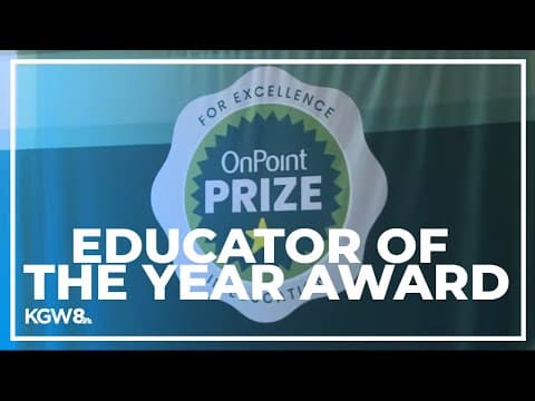 Ceremony honors four Portland-area Educators of the Year