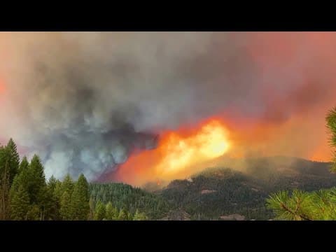 Park Fire in Northern California