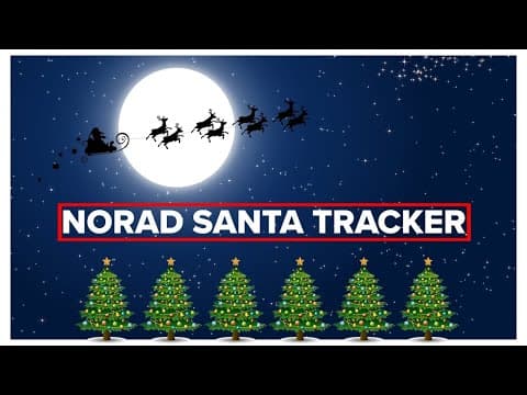 Where is Santa Claus right now? | NORAD Santa Tracker | KING 5