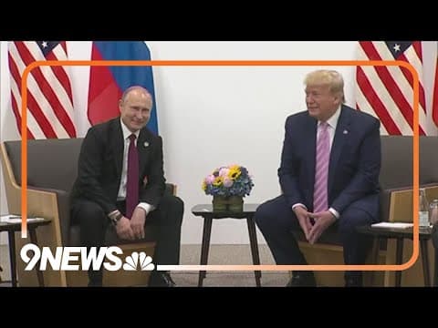 Russia attacks Ukraine overnight during talk between Trump, Putin