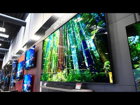 Massive TVs are selling for cheaper than previous years