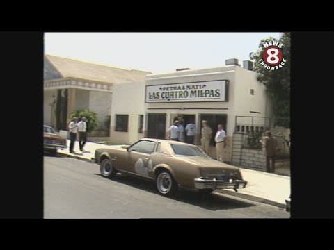 Las Cuatro Milpas Mexican Restaurant in San Diego 1986