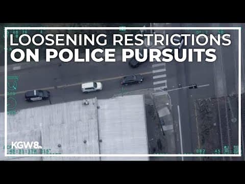 Portland Police Bureau will loosen restrictions on when officers can pursue a driver