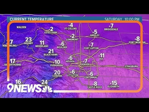 This is why it was warmer in the Colorado mountains than the lower elevations on Saturday