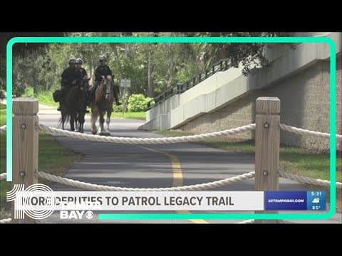 More deputies to patrol Legacy Trail in Sarasota