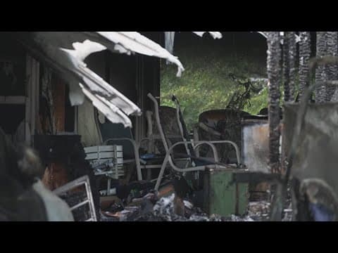2 dead in mobile home fire in Auburndale; death investigation underway