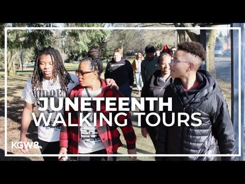 On Juneteenth, Portland nonprofit holds neighborhood walking tours