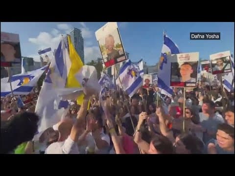 Israelis and Palestinians rejoice as hostages are released and prisoners freed