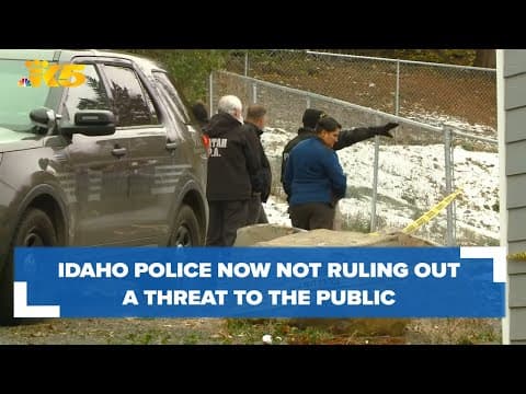 Police walk back statement that there is no threat to the public after University of Idaho killings