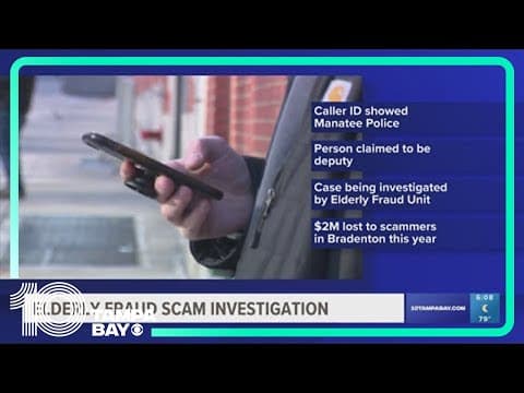 Bradenton police investigating after woman loses $24,000 in fraud scam