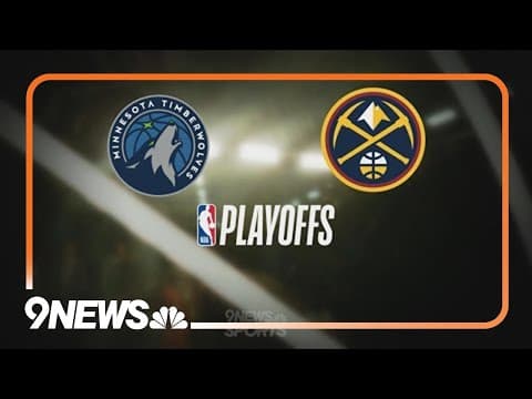 Nuggets and Timberwolves kick off playoff series with Game 1