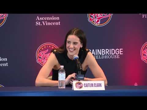 Caitlin Clark arrives in Indianapolis to join Fever