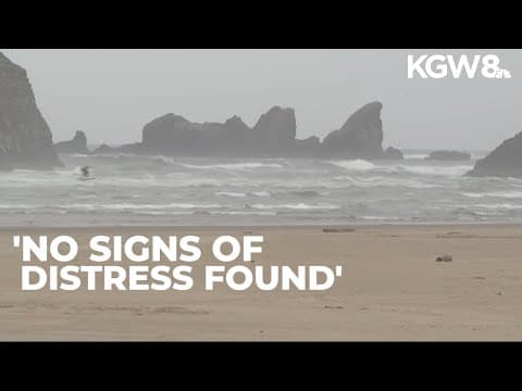 US Coast Guard calls off search for vessel that reportedly sank off Oregon Coast