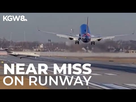 Southwest Airlines flight abruptly rises to avoid private jet crossing Chicago runway in near miss