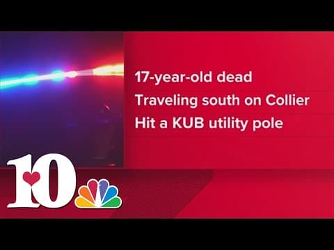 17-year-old dead after crashing into utility pole on Collier Road, KCSO report says