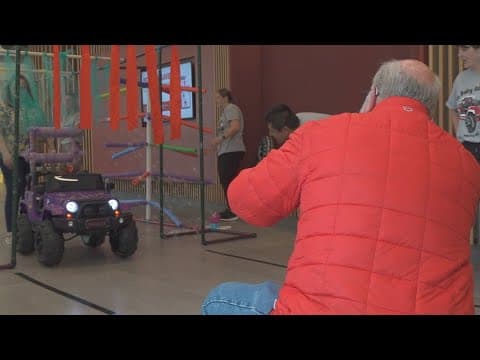 Kids with motor and cognitive delays get custom set of wheels from IU Indy collaborative program