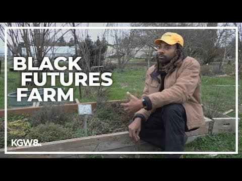 Man turns Southeast Portland abandoned lot into garden