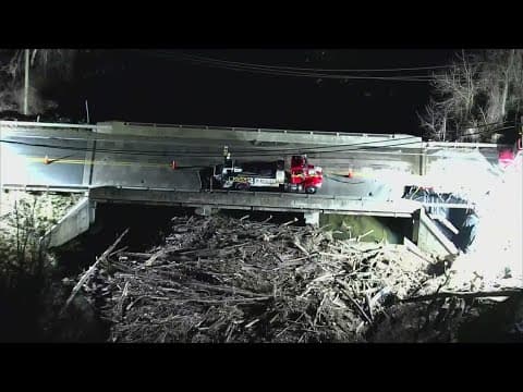 Laurel Fort Meade Road bridge closed