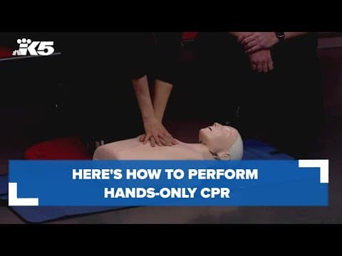 Here's how to perform hands-only CPR