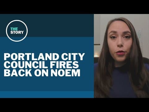 Some members of Portland City Council blast Kristi Noem on CNN after surprise visit to Portland