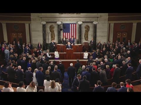 President Biden discusses border, economy in 2024 State of the Union speech