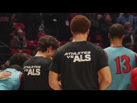 SDSU men's basketball team champions people living with ALS