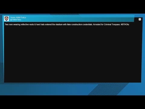 Texas A&M PD: Man and dog were riding longhorn on campus, plus other incident reports