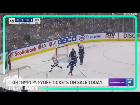 Lightning playoff tickets are now on sale