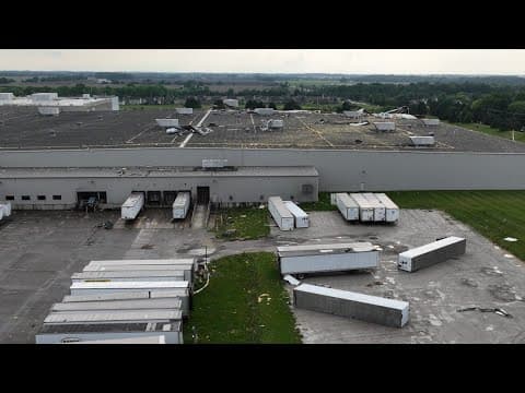 EF2 tornado causes significant damage to Meijer facility in Tipp City