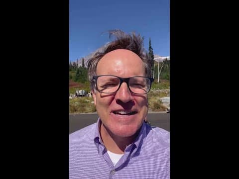 There's no running water at Mount Rainier's Paradise area