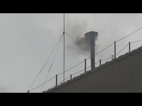Black smoke billows out from Sistine Chapel chimney; here's what that means