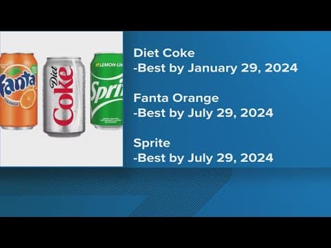 WWL
2,000 cases of soda recalled, may be contaminated with 'foreign material'