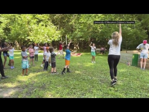 This summer camp is especially for kids with heart conditions