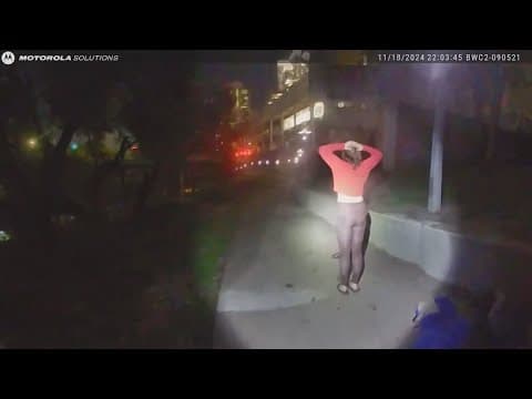 Houston police bodycam shows officers shooting man while trying to detain woman