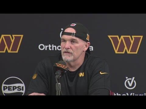 Commanders looking to get back on winning streak against the Panthers