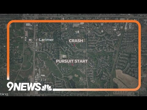 3 injured in crash during pursuit with deputies