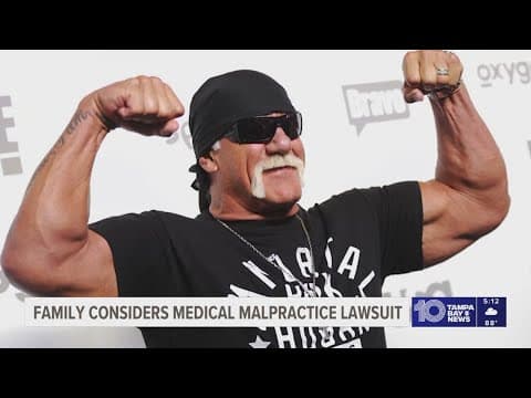 Hulk Hogan's family looks to file medical malpractice lawsuit in Pinellas County