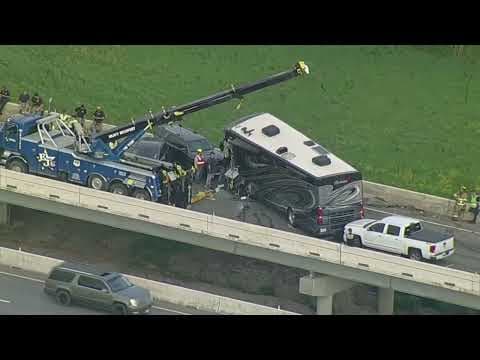 Deadly crash involving an RV shuts down northbound lanes of I-35W in Argyle, officials say