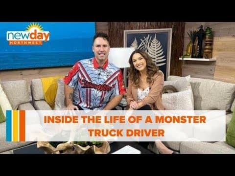 Inside the life of a monster truck driver - New Day NW