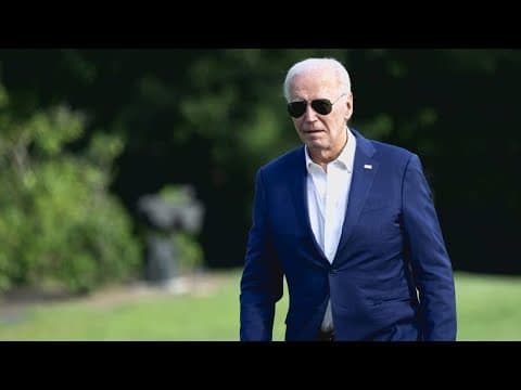 President Biden hosts first solo US news conference since calls for him to end reelection bid began