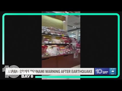 Japan earthquakes leave at least 8 dead, destroy buildings along coast