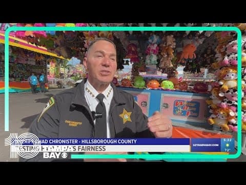 Inspectors check to make sure carnival games at the Florida State Fair are...fair