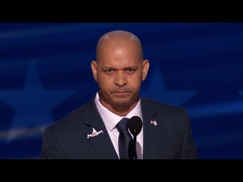 Former Capitol police officer Sgt. Aquilino Gonell full speech at 2024 DNC (Aug. 21, 2024)